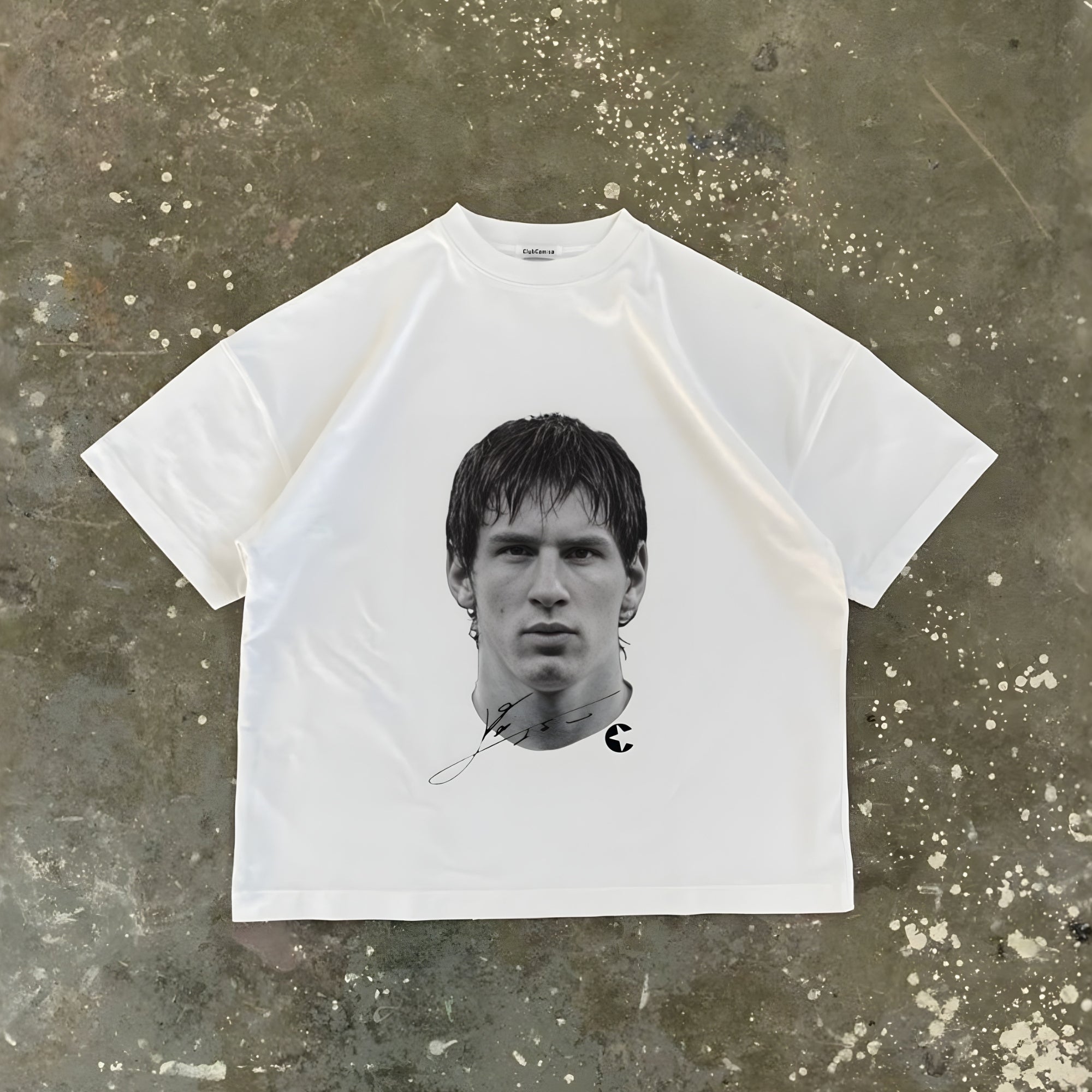 Messi Signed Tee